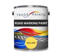 Heavy Duty Road Line Car Park Marking Paint (2.5 Litre, Yellow)
