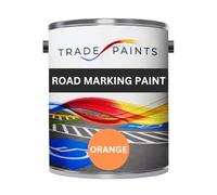 Heavy Duty Road Line Car Park Marking Paint (Orange, 2.5 Litre)