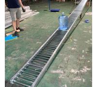 Heavy Duty Roller Conveyor Belt, Light-Duty Splicable Industrial Conveyor Roller, Portable Trailer Conveyor for Truck Warehouse Unload