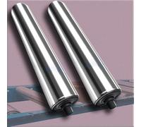 Heavy-Duty Rollers for Material Handling 2-Piece Set Diameter 1" 1.5" 2" 550mm Length Ideal for Woodworking Feed Systems Industrial Caster Wheels