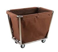 Heavy Duty Rolling Laundry Cart Commercial Laundry Basket on Wheels for Home Hotel and Laundry Room Use Durable Trolley for Easy Transport and Organization