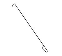 Heavy-Duty Rolling Shutter Door Hook, 160cm Long, 8mm Thick Metal Steel Pull Window Hook for Easy Shop Door Opening, Durable Lifter Bar for Security and Convenience