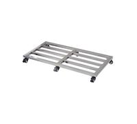 Heavy Duty Rolling Stainless Steel Utility Cart - Mobile Kitchen nizer Shelf for Pantry & Plants | Customizable Size Options (90x60cm/35.4x23.6in)