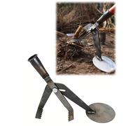 Heavy Duty Root Puller, Manual Tree Stump Remover, Fence Post Puller for Garden Farm, Weed & Corn Root Extraction