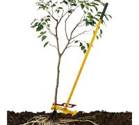 Heavy Duty Root Removal Tool, 4-Gear Adjustable Jaw Sapling Puller with Long Handle, Effortless Durable Weed/Seedling/Stump Extractor for Farmland