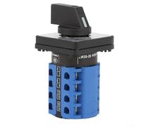 Heavy Duty Rotary Cam Switch 660V 20A 3-Position 4-Pole 16-Terminal for Motor Direction Control Main Switch Tester Industrial Marine Electrical Equipment