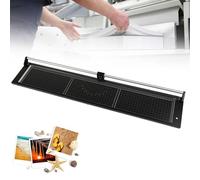 Heavy-Duty Rotary Paper Trimmer with Metal Base for Home and Office, Precise Manual Paper Cutter, Compact Design, 120cm Cutting Length