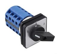 Heavy Duty Rotary Switch 660V 20A 3 Position 4 Poles 16 Terminals with Reinforced Terminals for Reliable Operation