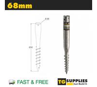 Heavy Duty Round Ground Screw Post Spike Post Anchor Post Support Post Base