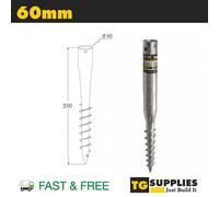 Heavy Duty Round Ground Screw Post Spike Post Anchor Post Support Post Base