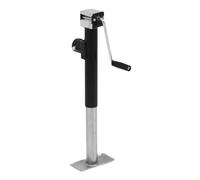 Heavy-duty Round Tube Jack Leg Bracket - Trailer Jack Bolt, 2000/5000 Lbs Trailer Stand, Rustproof Camper With Handle, Reliable Heavy Duty Boat Lift For Travel, Cargo, RV Trailer(2000 pounds