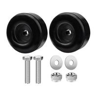 Heavy Duty Rubber Anti Vibration feet 1 x 2.5 inch 2-Piece Set, Suitable for high-Pressure Cleaning Machines and generators, air compressors, Pumps