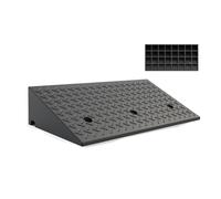 Heavy Duty Rubber Kerb Ramp Anti-Slip Driveway Threshold Curb Ramps for Pavements, Portable Lightweight Vehicle Car Ramp