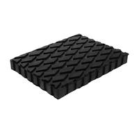 Heavy-Duty Rubber Lift Pads for Car Jack - Non-Slip Garage Accessory for Secure Lifting Vibration Absorbing Support for Automotive Maintenance