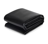 Heavy Duty Rubber Pond Liner for Fish Ponds - 0.2mm Thick HDPE, Flexible Membrane for Landscaping and Pond Lining