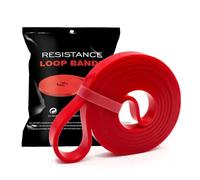 Heavy Duty Rubber Resistance Loop & Resistance Bands for Men & Women （Red,15-25lbs）- Strength& Muscle Training, Pull Up Assist, Yoga Stretch, Home Gym Fitness Exercise