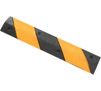 Heavy-duty Rubber Speed Bump - Multicolor Traffic Calming Solutions, Various Sizes For Driveways, Parking Lots, And Roads Yellow Black 100 * 20 * 3cm