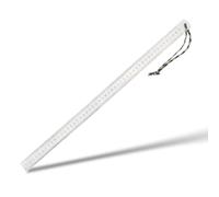 Heavy Duty Ruler - Unit of Measurement: Inch & Cm, 20" 50cm Stainless Steel Meter Stick, Heavy Duty Ruler Thick 3.5/5MM, Centimeter Inch Dual Scale Measuring Tool for Easy (1P, 3.5MM Thick)