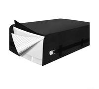 Heavy Duty RV Air Conditioner Cover 210D Oxford Fabric Windproof Rooftop AC Protection for Dometic Camper Travel Trailer All Weather(B)