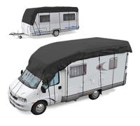 Heavy Duty RV Roof Cover,Camper Roof Protective Cover, Waterproof UV Resistant,Winter Protection for Travel Trailers, Class A/B/C Motorhomes,Popup and Truck Campers 7.5 * 3m