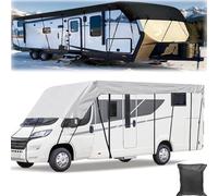 Heavy Duty RV Roof Cover Waterproof UV Resistant,Winter Protection for Travel Trailers,Class A/B/C Motorhomes,Camper and Truck Campers,for 16ft to 44ft RVs (Gray, 10 * 3m/32.8 * 9.8ft)
