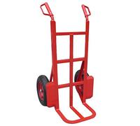 Heavy Duty Sack Truck for Rough Terrain, Garden Sack Barrow, Sack Trolley with Pneumatic Wheels, 350kg Capacity