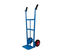 Heavy Duty Sack Truck | Solid Wheel Hand Truck Trolley | Multi-Purpose Barrow | High-Grade Steel Construction | Solid Compound Wheels | Knuckle Guard Grips | 150 kg Load Capacity