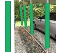 Heavy Duty Safety Pole Padding for Player Protection, Rounded Basketball Post Cushion for Parking Garage, Basement, and Playground Use