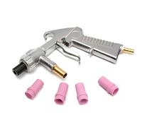 Heavy Duty Sand Blaster Gun with 4 Ceramic Nozzles | for Rust Removal, Glass, Marble Engraving, Surface Cleaning & Polishing