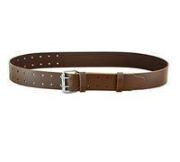 Heavy Duty Scaffold 2'' Leather Tool Belt BBI Brown Adjustable Waist 30''-46''