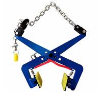 Heavy Duty Scissor Lifting Clamp, Adjustable Concrete Block Handler for Transport, 500kg Load Capacity, Industrial Plate Lifting Tool for Safe Handling