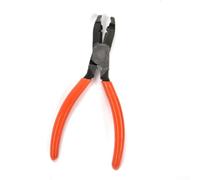 Heavy Duty Screw Extractor Pliers with Anti-Slip Ergonomic Handle for Stripped Broken Rusty Screws Removal Tool Made of High-Hardness Alloy Steel, 150mm Length(Orange)