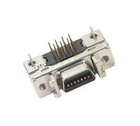 Heavy Duty SCSI Female Board Connector Metal Contact 14pin 20pin 26pin 36pin 50pin Arder Connector SCSI Female Solder Mount