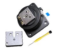 Heavy Duty Secure Mounting Bracket Hot Shoe Base for Flashing Accessories Anti Slip Design Abrasion Resistant Materials High Temperature Resistant Flashing Mount