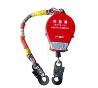 Heavy-Duty Self-Retracting Lifeline with External Shock Absorber for Fall Arrest in Construction and Mining