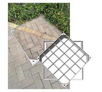 Heavy Duty Septic Tank Lid Manhole Cover - Customizable Invisible Stainless Steel Square Sewage Basin Cover for Driveway Highway Residential Parking Lot Dock (25.6x37.4in)