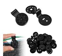 Heavy Duty Shade Cloth Lock Clip, Shade Cloth Plastic Clips, Windproof Awning Clamps for Garden Netting Greenhouse Shades, Small 50 PCS