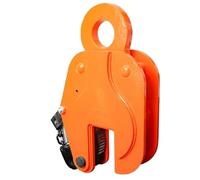 Heavy Duty Sheet Metal Lifting Clamp - Vertical Plate Lifting Tool for Metal Steel Plates, Ideal for Lifting and Transporting Heavy Objects