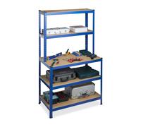 Heavy-duty shelving Multi-tier Storage Solution 5 Tiers 900 kg Capacity