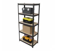 Relaxdays Heavy-duty shelving 180x60x30 cm