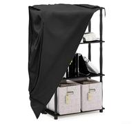 Heavy Duty Shelving Unit Cover - Waterproof Storage Shelves, Pantry & Bookcase - 5-tier Rack, 36"L x 18"W x 72"H