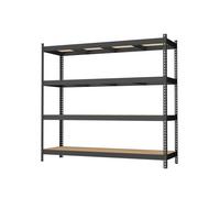 Heavy duty shelving unit for garage and utility storage, 240W cm