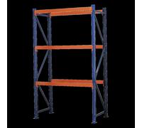 Heavy-Duty Shelving Unit with 3 Beam Sets 900kg Capacity Per Level
