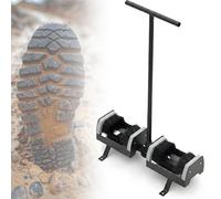 Heavy Duty Shoe Scraper Brush with Handle, Effective Mud Remover, Floor Mountable Outdoor Boot Cleaner for Mud, Dirt & Snow