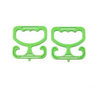Heavy-Duty Shopping Bag Handles, Ergonomic Carrier Hooks for Groceries &, Support Up to 80 lbs, Labor-Saving Grip Reduces Hand Fatigue, ABS Material, 2-Pack