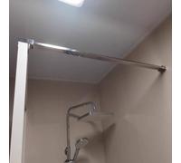 Heavy Duty Shower Door Glass Support Bar, Wall-to-Glass Support Brace for Within 5cm Thick Panels, Rustproof Stainless Steel Stabilizer Brace(B 100cm (39.3in))