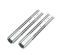 Heavy-Duty Side-Mount Drawer Slides Reinforced 28-Inch (700mm) Glide Ra for Three-Section Cabinets Sliding Track for Smooth Operation and Easy Installation