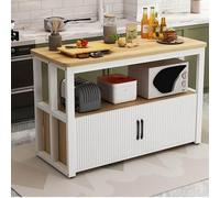 Heavy Duty Sideboard Buffet Cabinet - Modern Storage Console Table for Kitchen Dining Room Pantry & Restaurant - Versatile Food Prep Worktable & Display Storage Solution