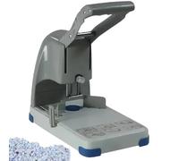 Heavy Duty Single Hole Punch, Die Punch Cutter With Extendable Ruler, Ergonomic Handle, Cuts Up To 300 Sheets Of Paper, A4 Round Hole Machine For Office, Home & Print Shop Use 6mm