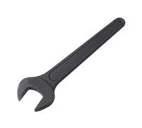 Heavy Duty Single Open-End Spanner with Black Special Handle 17/18/19/21/22/24/27/30/32/46 mm